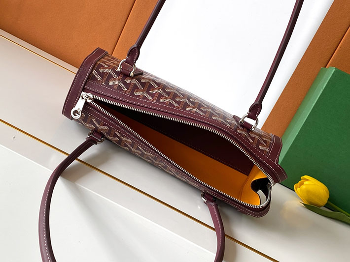 最高級ゴヤールスーパーコピー GOYARD ボンボニエールバッグ ハンドバッグ バーガンディ BONBONPMLTY33CL33P ゴヤール バッグ 新作 - 画像 (5)