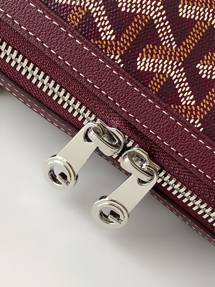 最高級ゴヤールスーパーコピー GOYARD ボンボニエールバッグ ハンドバッグ バーガンディ BONBONPMLTY33CL33P ゴヤール バッグ 新作 - 画像 (4)