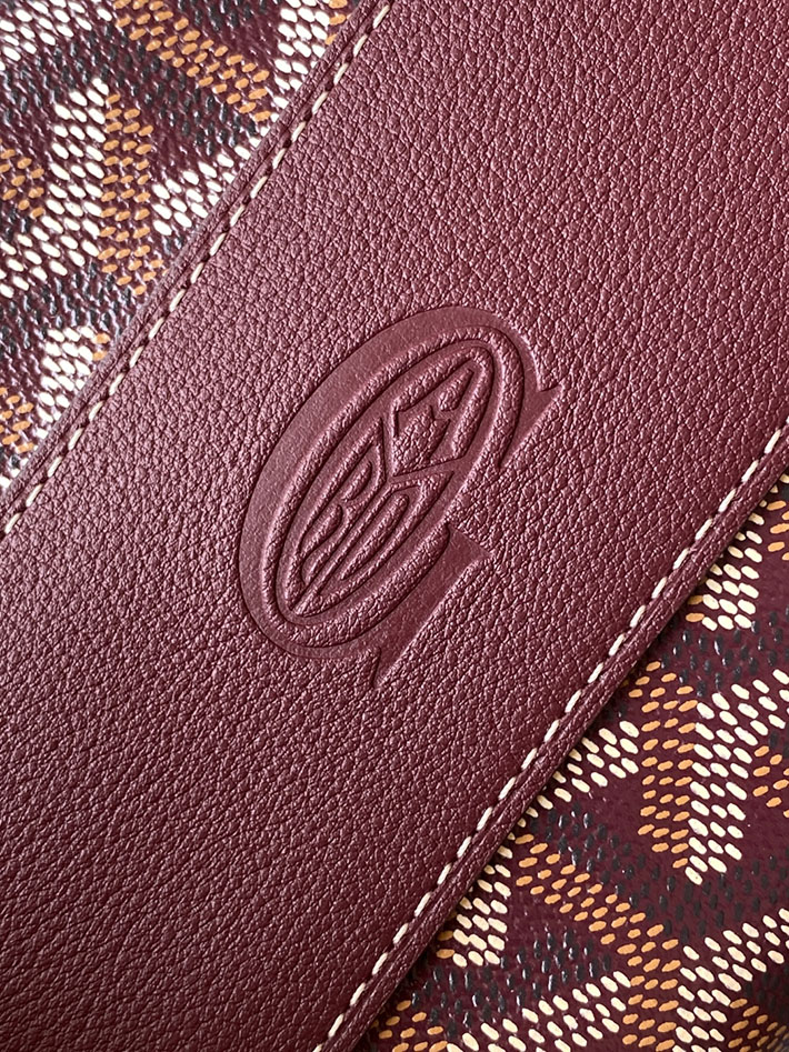 最高級ゴヤールスーパーコピー GOYARD ボンボニエールバッグ ハンドバッグ バーガンディ BONBONPMLTY33CL33P ゴヤール バッグ 新作 - 画像 (3)