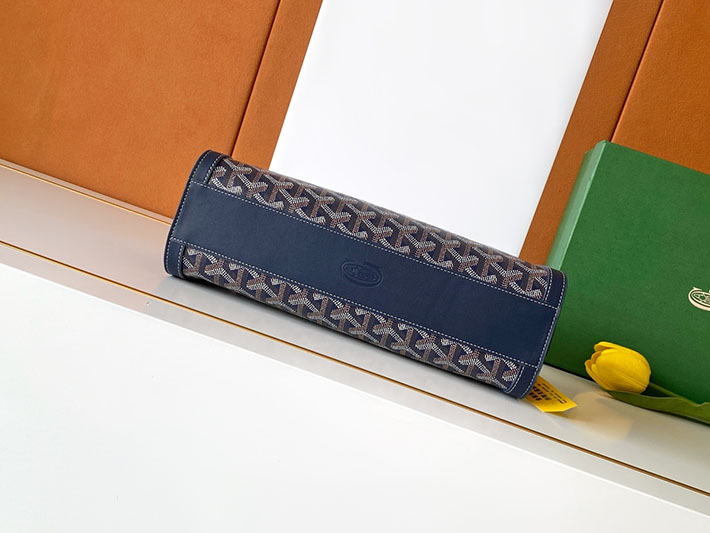 最高級ゴヤールスーパーコピー GOYARD ボンボニエールバッグ ハンドバッグ ネイビーブルー BONBONPMLTY12CL12P ゴヤール バッグ 芸能人 - 画像 (7)