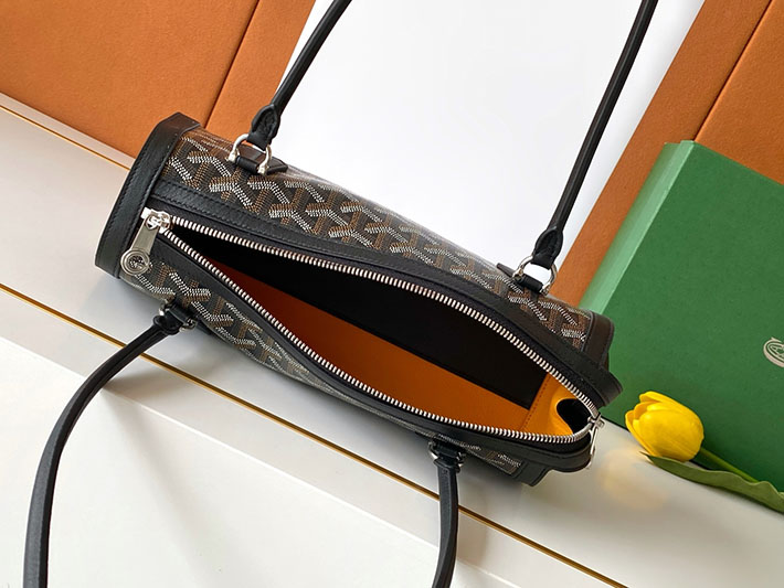 最高級ゴヤールスーパーコピー GOYARD ボンボニエールバッグ ハンドバッグ ブラック BONBONPMLTY01CL01P ゴヤール ボンボ ニエール 値段 - 画像 (6)