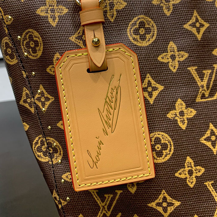 ルイヴィトン販売店舗 バッグ レディース LV ノエ トランク モノグラム・オリジン エベヌ M28103 ルイヴィトン バケツバッグ 新品 - 画像 (4)
