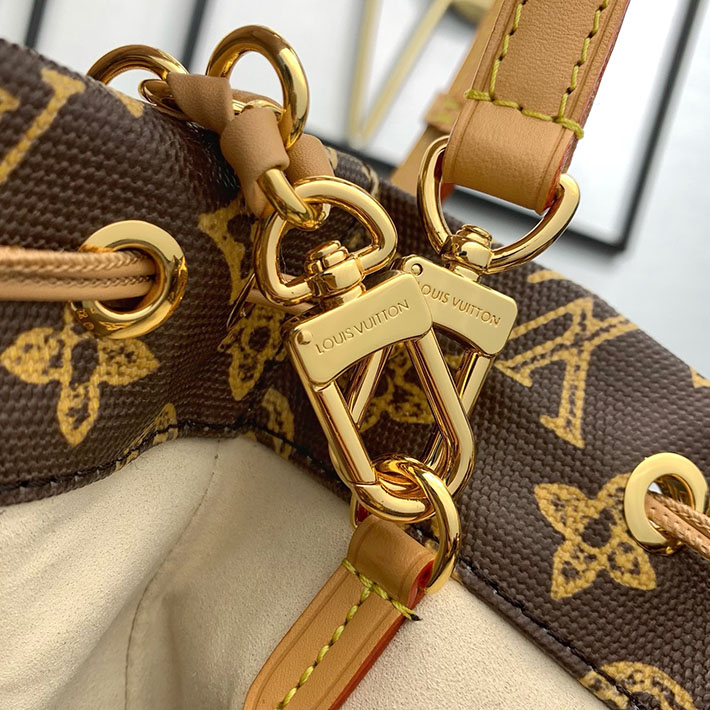ルイヴィトン販売店舗 バッグ レディース LV ノエ トランク モノグラム・オリジン エベヌ M28103 ルイヴィトン バケツバッグ 新品 - 画像 (3)