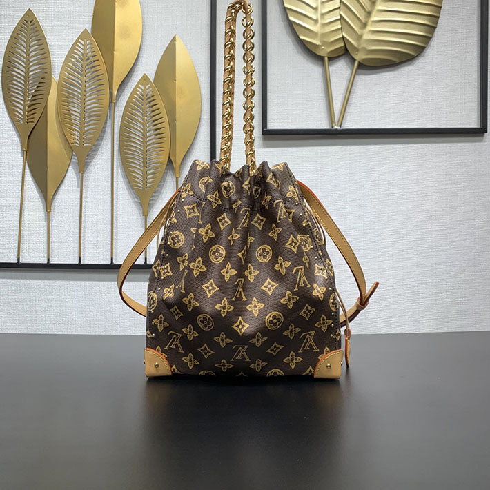ルイヴィトン販売店舗 バッグ レディース LV ノエ トランク モノグラム・オリジン エベヌ M28103 ルイヴィトン バケツバッグ 新品 - 画像 (11)