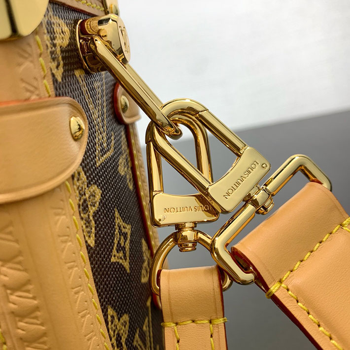 ルイヴィトン販売店舗 バッグ レディース LV サイドトランク MM モノグラム・オリジン エベヌ M27516 ルイヴィトン 斜 めがけ 人気 - 画像 (4)