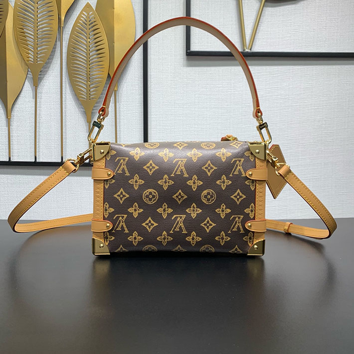 ルイヴィトン販売店舗 バッグ レディース LV サイドトランク MM モノグラム・オリジン エベヌ M27516 ルイヴィトン 斜 めがけ 人気 - 画像 (14)