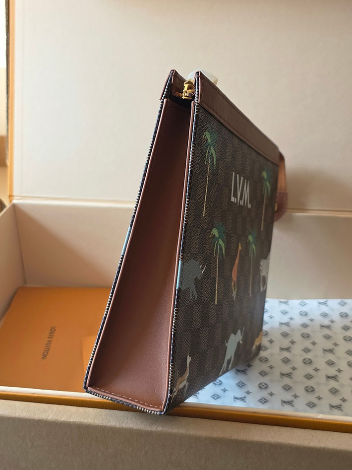 ルイヴィトン販売店舗 バッグ レディース LV Pochette Voyage MM x The Darjeeling Limited N40897 ルイヴィトン バッグ 新作 - 画像 (9)