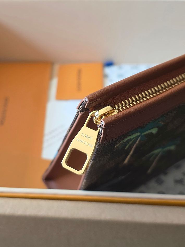 ルイヴィトン販売店舗 バッグ レディース LV Pochette Voyage MM x The Darjeeling Limited N40897 ルイヴィトン バッグ 新作 - 画像 (5)