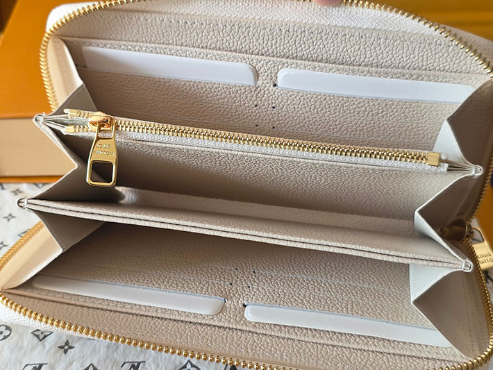 ルイヴィトン販売店舗 財布 レディース LV ジッピー・ウォレット モノグラム・ミルキーホワイト、ピーチ 2629345 ルイヴィトン 長財布 人気ランキング - 画像 (5)