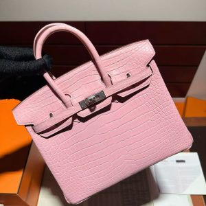 バーキン ピンク クロコダイル