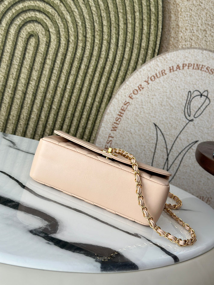 シャネル 新作バッグ 2026 CHANEL マトラッセ ダイアナ チェーンショルダー 22cm ベージュ 2629363 シャネル バッグ 安い順 - 画像 (6)