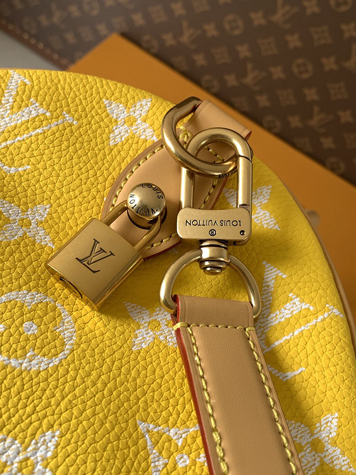 ルイヴィトン販売店舗 旅行バッグ LV スピーディ P9 バンドリエール 40 イエロー カーフレザー M24419 ルイヴィトン ボストンバッグ メンズ - 画像 (5)