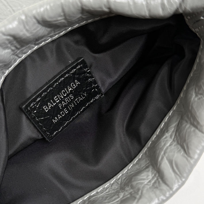 バレンシアガ バッグ 人気 レディース BALENCIAGA Shopper フォンホルダー グレー 8529302ABH61160 バレンシアガ バッグ ショルダー ミニ - 画像 (3)