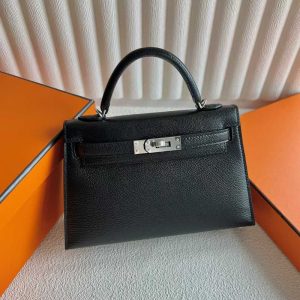 エルメス ミニケリー 黒