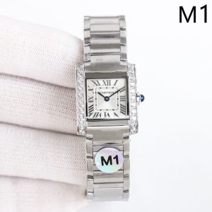 カルティエ 時計 タンク レディース