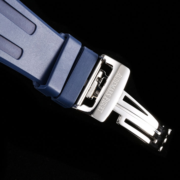 最高級オーデマピゲスーパーコピー AP ロイヤルオーク オフショア クロノグラフ 26231ST.ZZ.D027CA.01 ロイヤルオーク 37mm ブルー - 画像 (4)