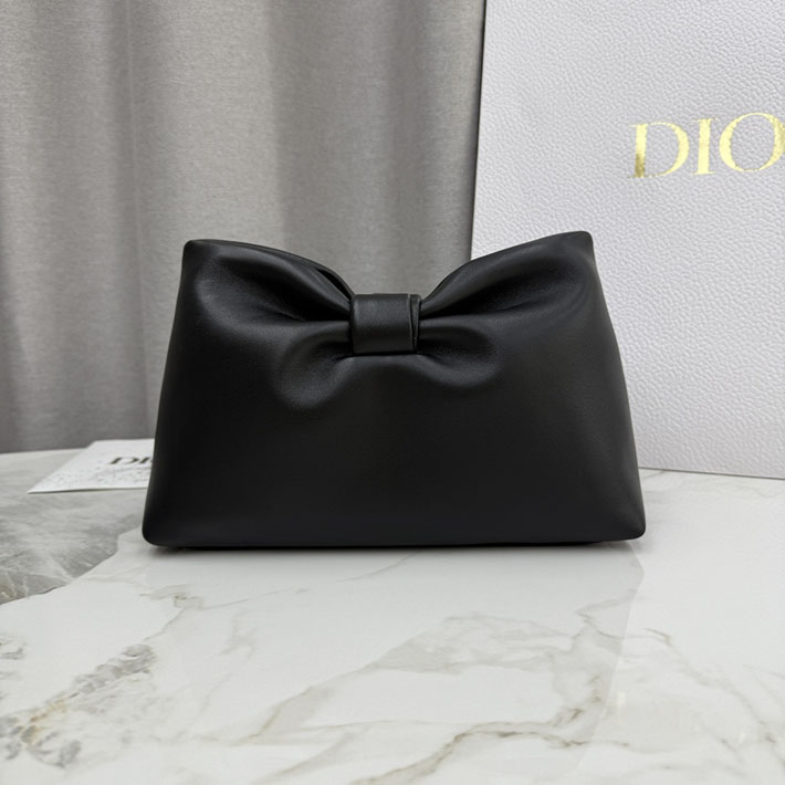 最高級ディオールスーパーコピー Dior Bow バッグ スモール ラムスキン ブラック M0715OUQO_M900 ディオール バッグ レディース - 画像 (7)