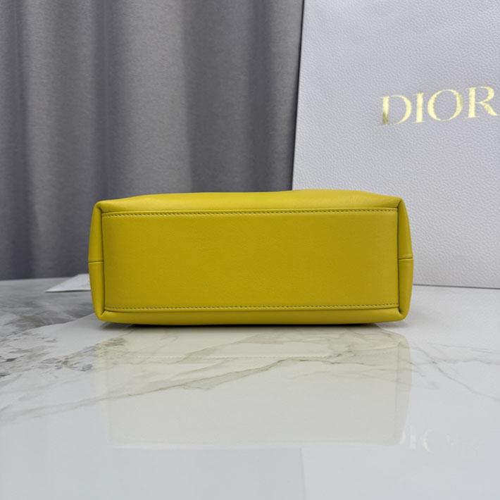 最高級ディオールスーパーコピー Dior Bow バッグ スモール ラムスキン イエロー M0715OUQO_M48Y ディオール バッグ アウトレット - 画像 (4)