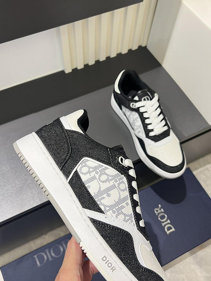 メンズ 最高級ディオールスーパーコピー DIOR B27 ロー トップ スニーカー オブリーク ジャカード 2629566 スニーカー メンズ 40代 - 画像 (4)