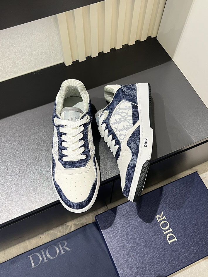 メンズ 最高級ディオールスーパーコピー DIOR B27 ロー トップ スニーカー オブリーク ジャカード 2629567 スニーカー メンズ ブランド - 画像 (9)