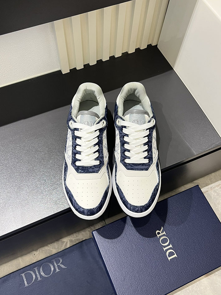 メンズ 最高級ディオールスーパーコピー DIOR B27 ロー トップ スニーカー オブリーク ジャカード 2629567 スニーカー メンズ ブランド - 画像 (3)