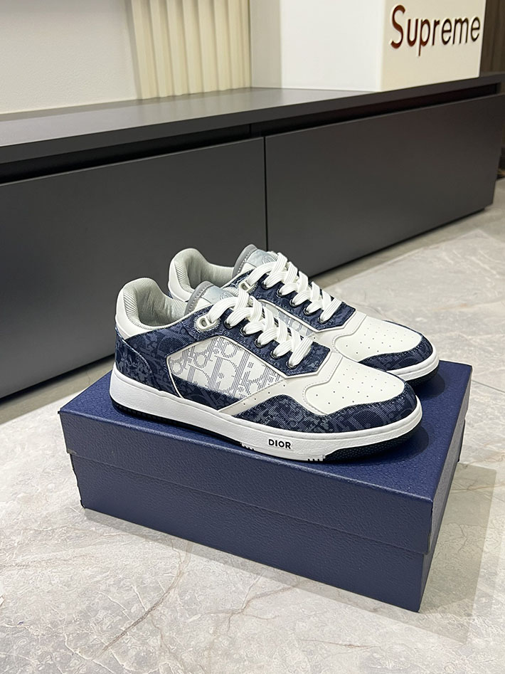 メンズ 最高級ディオールスーパーコピー DIOR B27 ロー トップ スニーカー オブリーク ジャカード 2629567 スニーカー メンズ ブランド - 画像 (2)