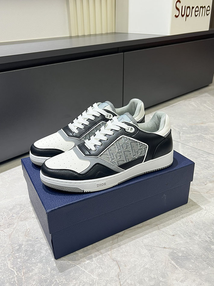 メンズ 最高級ディオールスーパーコピー DIOR B27 ロー トップ スニーカー オブリーク ジャカード 2629568 スニーカー メンズ おしゃれ - 画像 (4)