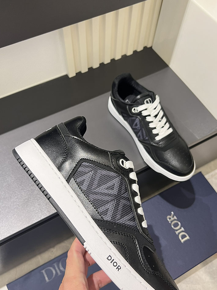 メンズ 最高級ディオールスーパーコピー DIOR B27 ロー トップ スニーカー オブリーク ジャカード 2629570 スニーカー メンズ かっこいい - 画像 (8)