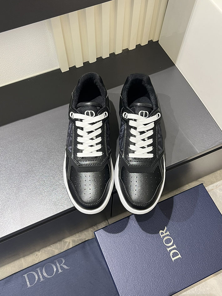 メンズ 最高級ディオールスーパーコピー DIOR B27 ロー トップ スニーカー オブリーク ジャカード 2629570 スニーカー メンズ かっこいい - 画像 (6)