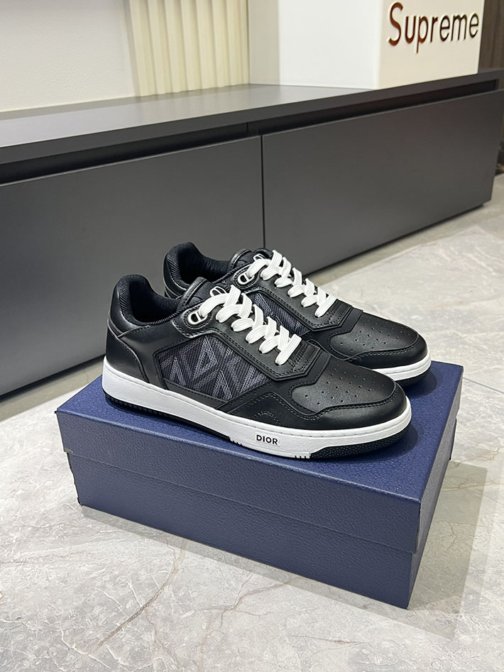 メンズ 最高級ディオールスーパーコピー DIOR B27 ロー トップ スニーカー オブリーク ジャカード 2629570 スニーカー メンズ かっこいい - 画像 (5)