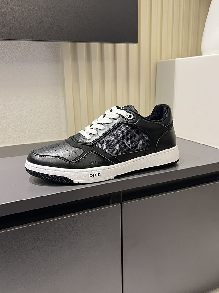 メンズ 最高級ディオールスーパーコピー DIOR B27 ロー トップ スニーカー オブリーク ジャカード 2629570 スニーカー メンズ かっこいい - 画像 (2)