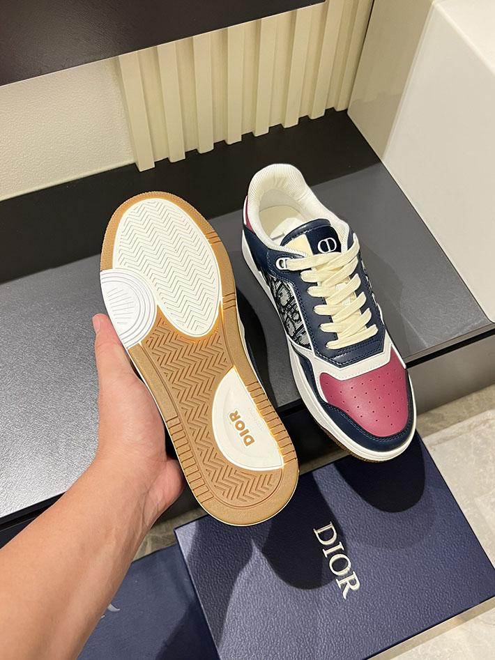 メンズ 最高級ディオールスーパーコピー DIOR B27 ロー トップ スニーカー オブリーク ジャカード 2629571 男子 高校生 通学スニーカー 人気 - 画像 (9)
