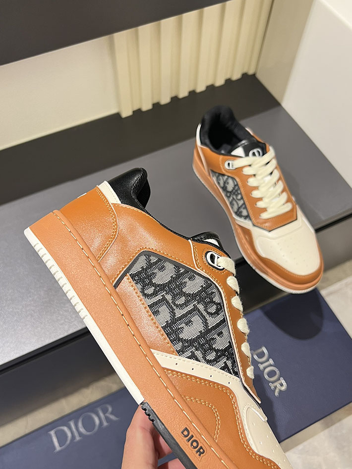 メンズ 最高級ディオールスーパーコピー DIOR B27 ロー トップ スニーカー オブリーク ジャカード 2629574 カジュアル スニーカー メンズ ブランド - 画像 (8)