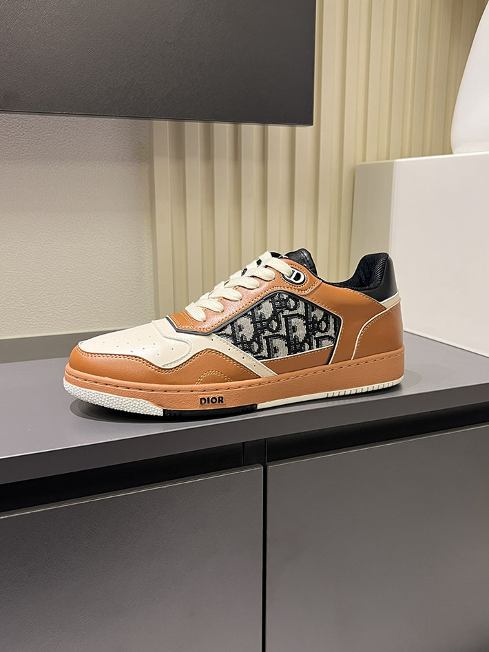 メンズ 最高級ディオールスーパーコピー DIOR B27 ロー トップ スニーカー オブリーク ジャカード 2629574 カジュアル スニーカー メンズ ブランド - 画像 (2)