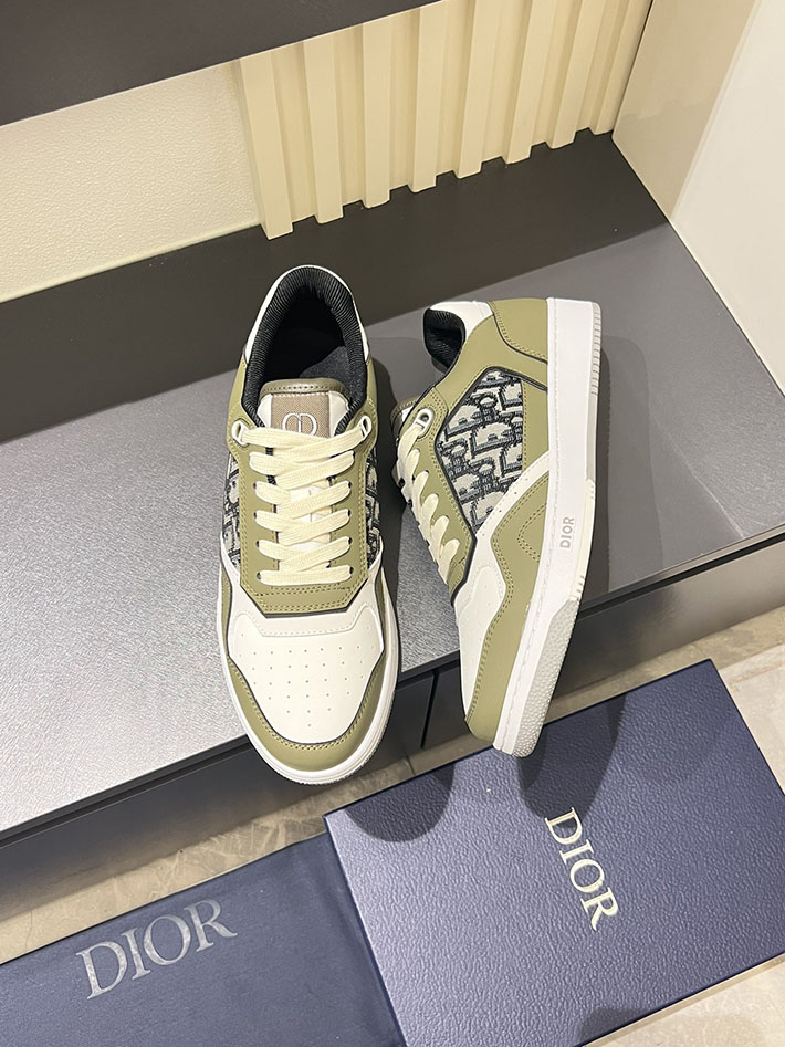 メンズ 最高級ディオールスーパーコピー DIOR B27 ロー トップ スニーカー オブリーク ジャカード 2629575 カジュアル スニーカー 人気 - 画像 (3)