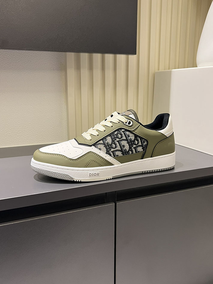 メンズ 最高級ディオールスーパーコピー DIOR B27 ロー トップ スニーカー オブリーク ジャカード 2629575 カジュアル スニーカー 人気 - 画像 (2)