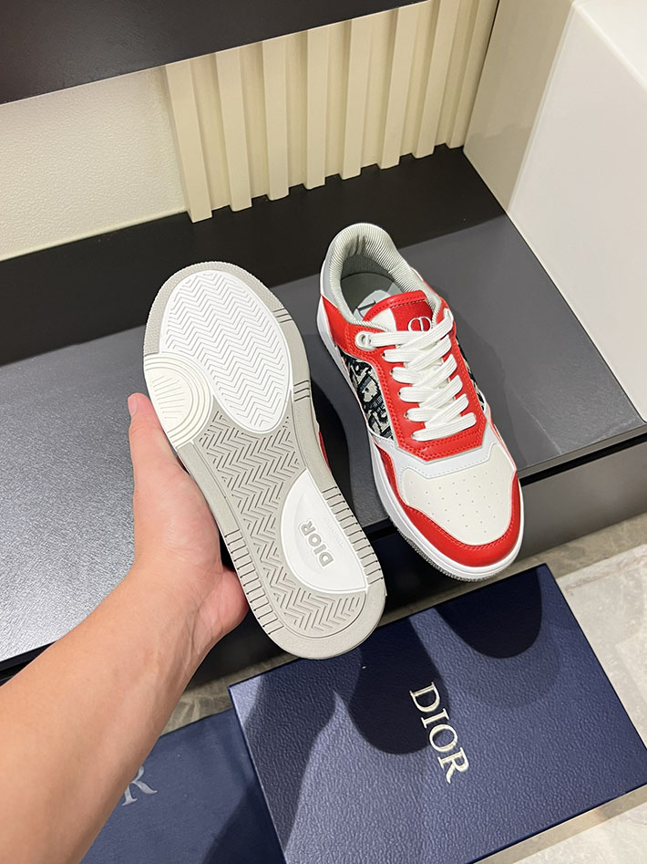 メンズ 最高級ディオールスーパーコピー DIOR B27 ロー トップ スニーカー オブリーク ジャカード 2629576 ビジネス カジュアル スニーカー - 画像 (9)