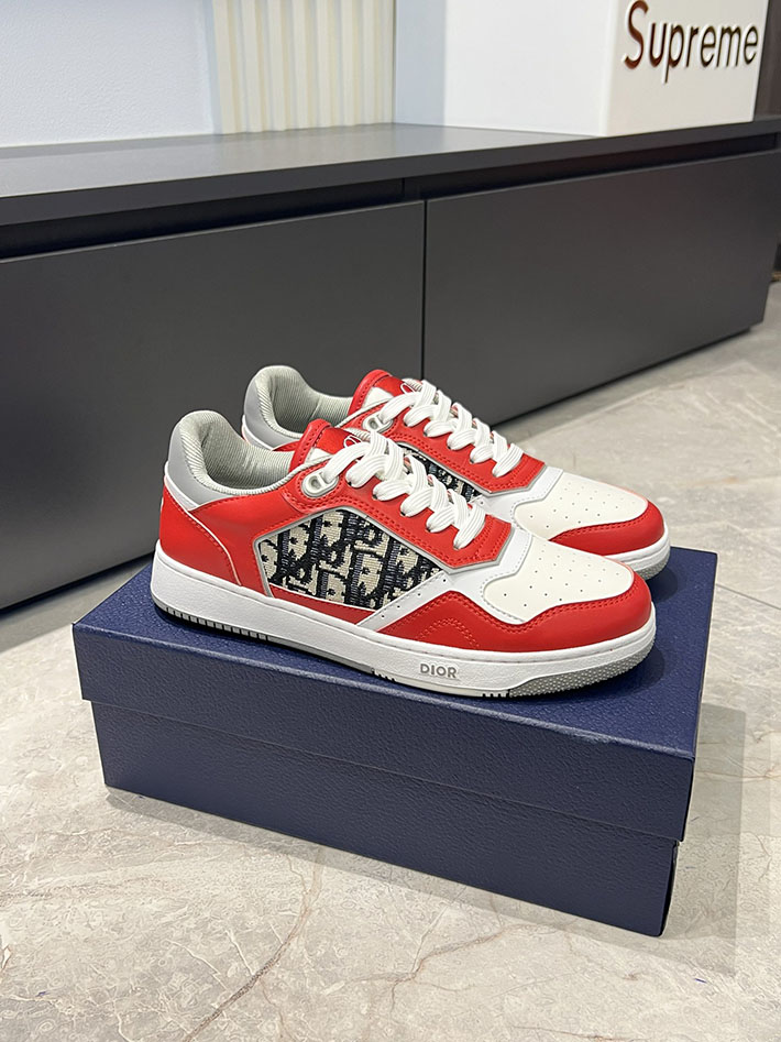 メンズ 最高級ディオールスーパーコピー DIOR B27 ロー トップ スニーカー オブリーク ジャカード 2629576 ビジネス カジュアル スニーカー - 画像 (5)