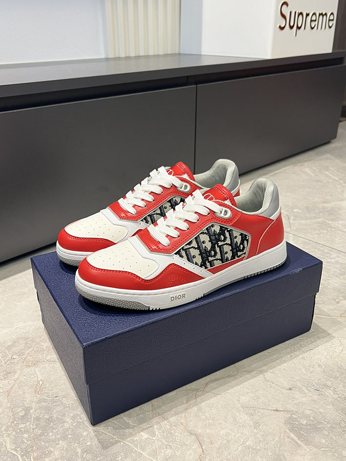 メンズ 最高級ディオールスーパーコピー DIOR B27 ロー トップ スニーカー オブリーク ジャカード 2629576 ビジネス カジュアル スニーカー - 画像 (4)