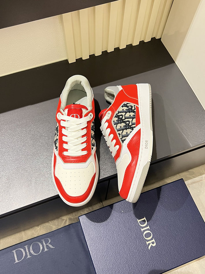 メンズ 最高級ディオールスーパーコピー DIOR B27 ロー トップ スニーカー オブリーク ジャカード 2629576 ビジネス カジュアル スニーカー - 画像 (3)