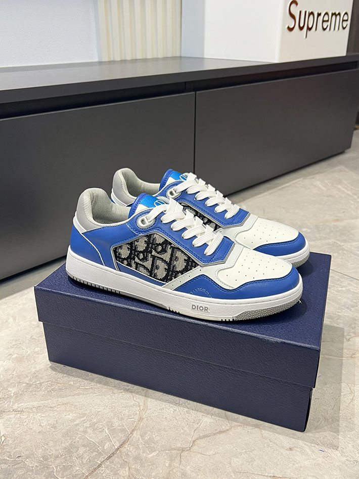 メンズ 最高級ディオールスーパーコピー DIOR B27 ロー トップ スニーカー オブリーク ジャカード 2629577 ディオール靴コピー - 画像 (5)