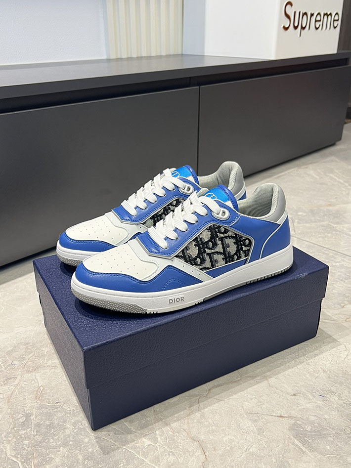 メンズ 最高級ディオールスーパーコピー DIOR B27 ロー トップ スニーカー オブリーク ジャカード 2629577 ディオール靴コピー - 画像 (4)