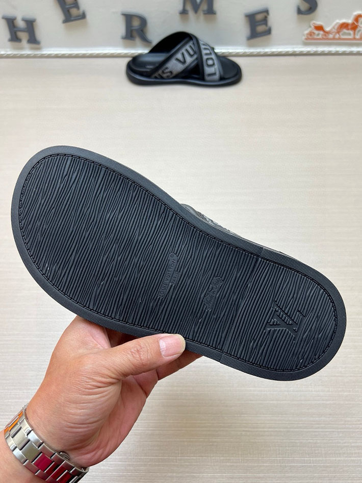 メンズ・レディース兼用 ルイヴィトン LV ブリス・ライン ミュール シューズ 靴 スライドサンダル 2629675 ルイヴィトン サンダル 安い - 画像 (3)