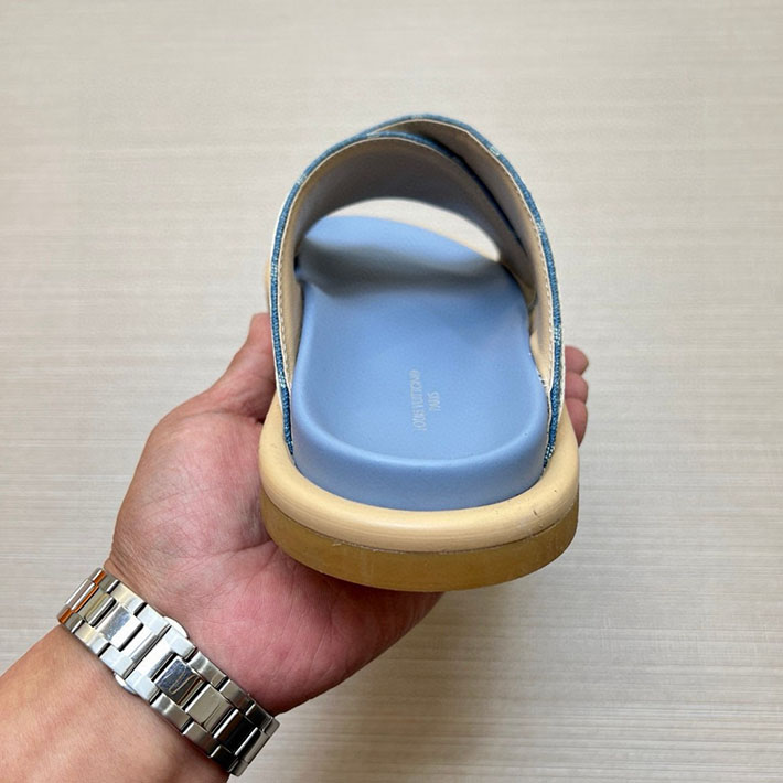 メンズ・レディース兼用 ルイヴィトン LV ブリス・ライン ミュール シューズ 靴 スライドサンダル 2629677 ルイヴィトン サンダル 激安 - 画像 (5)