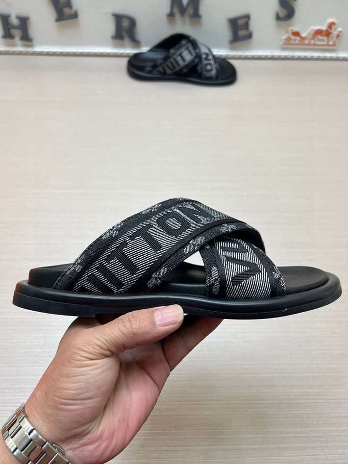 メンズ・レディース兼用 ルイヴィトン LV ブリス・ライン ミュール シューズ 靴 スライドサンダル 2629680 ルイヴィトン 靴 新作 - 画像 (7)