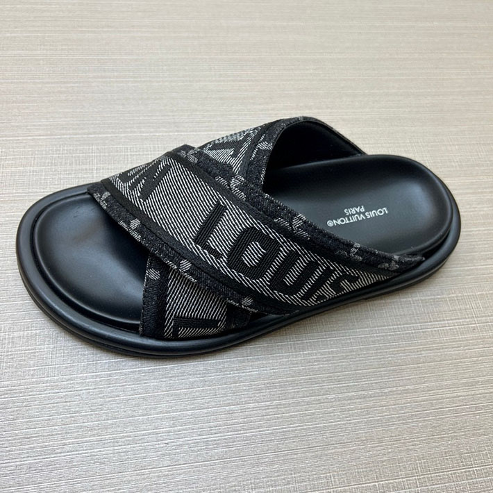 メンズ・レディース兼用 ルイヴィトン LV ブリス・ライン ミュール シューズ 靴 スライドサンダル 2629680 ルイヴィトン 靴 新作 - 画像 (4)