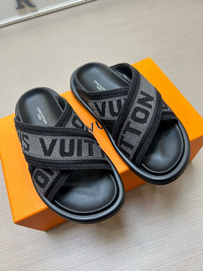 メンズ・レディース兼用 ルイヴィトン LV ブリス・ライン ミュール シューズ 靴 スライドサンダル 2629681 ヴィトン 靴 メンズ - 画像 (9)