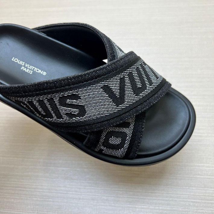 メンズ・レディース兼用 ルイヴィトン LV ブリス・ライン ミュール シューズ 靴 スライドサンダル 2629681 ヴィトン 靴 メンズ - 画像 (6)