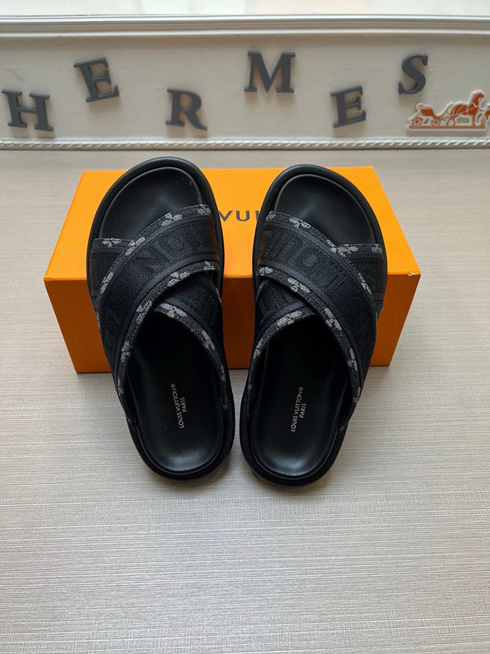 ルイヴィトン 靴 デニム