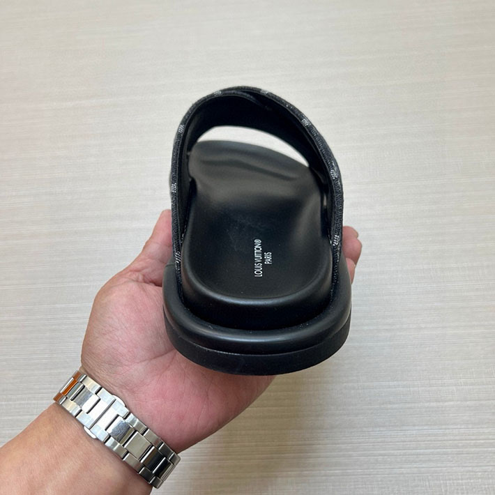 メンズ・レディース兼用 ルイヴィトン LV ブリス・ライン ミュール シューズ 靴 スライドサンダル 2629682 ルイヴィトン 靴 デニム - 画像 (5)